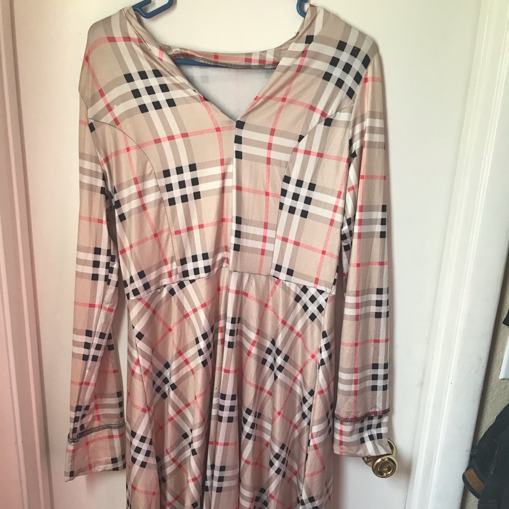 Plaid dress